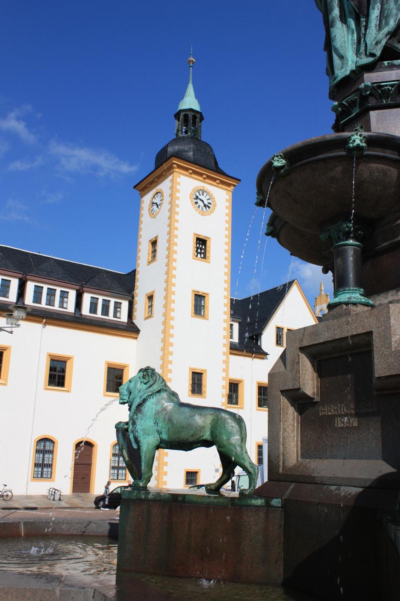 Fewo Am Geyersberg Oberschöna Esterno foto